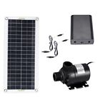 50W Solar Water Pump 800L/H DC12V Low Noise Solar Water Fountain Pump for UK