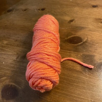 Peach Tapestry Wool Unknown Brand - Image 1 of 4