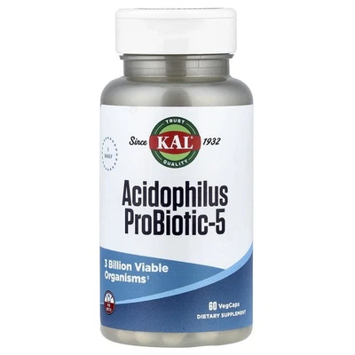 Acidophilus ProBiotic-5, 60 cápsulas vegetales Foto 1 de 2
