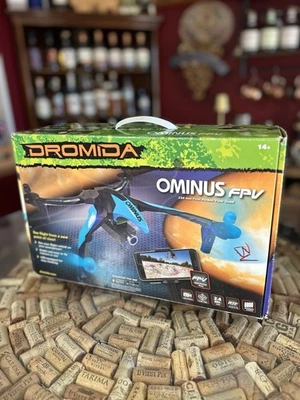 Dromida Ominus FPV UAV Quadcopter Drone RTF + HD Camera, Works Great - Image 1 of 4