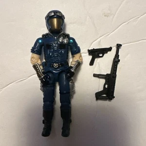 1998 Gi Joe 3,75" Cobra Trooper Figur Blue Gold Viper Hasbro - Bild 1 von 4