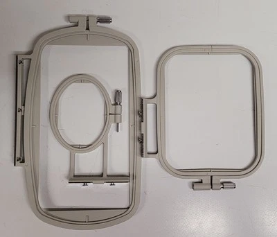 Embroidery Machine Hoop 3 in 1 Set  see pic - Image 1 of 4