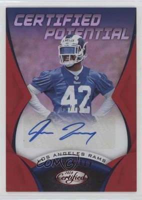 2018 Certified Potential Signatures Mirror Red /75 John Kelly Rookie Auto RC - Image 1 of 2