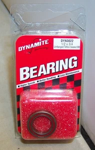 VINTAGE DYNAMITE 1/2" x 3/4" UNFLANGED TEFLON REDSEAL BALL BEARING (1) 3022 - Picture 1 of 1