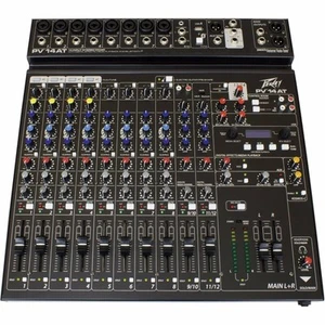 Peavey PV 14 AT Mixing Console with Bluetooth Effects and Antares Auto-Tune - Picture 1 of 4