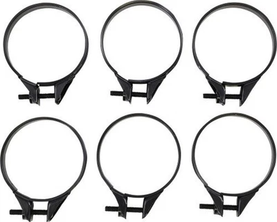 Moose Carburetor Clamps - 49-51mm - 6-Pack Motorcycle Dirt Bike 110-1051 - Image 1 of 3