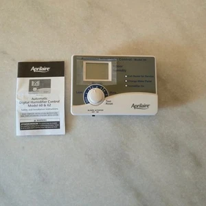 Aprilaire Model 60 White Humidistat Automatic Digital Humidifier Control Panel - Picture 1 of 3