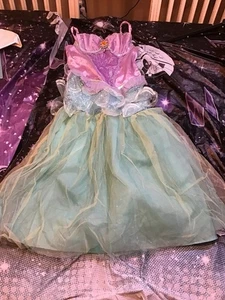 Disney Store Vestito Sirenetta Ariel Bambina Taglia Media 7/8 - Foto 1 di 5