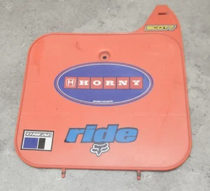 1985 HONDA CR125R CR 125 R FRONT NUMBER PLATE PANEL 61136-KA3-830ZC - Bild 1 von 8