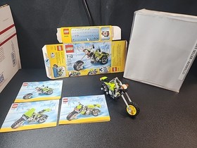 Preowned LEGO CREATOR: Highway Cruiser (31018) Box Instructions 98% Complete
