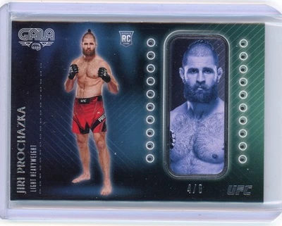 2021 Panini Chronicles UFC Jiri Prochazka #395 Gala /8 RC Rookie SP RARE - Image 1 of 2