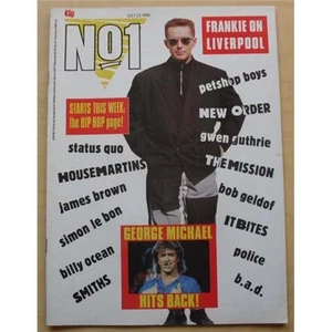 FRANKIE GOES TO HOLLYWOOD NO.1 MAGAZINE OCT 25 1986 HOLLY JOHNSON COVER WITH MOR - Picture 1 of 1