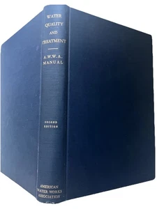 Water Quality and Treatment AWWA Manual Second Edition 1951 American Water Works - Picture 1 of 7
