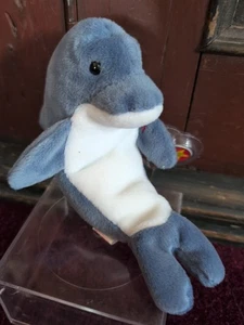 Ty Beanie Baby - ECHO the Dolphin - MWMTs - Picture 1 of 4