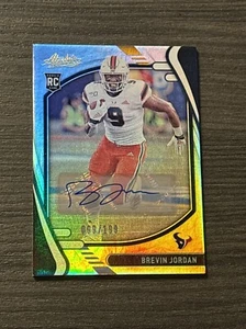 2021 Absolute Rookies Spectrum Signatures /199 Brevin Jordan #171 Rookie Auto RC - Picture 1 of 2