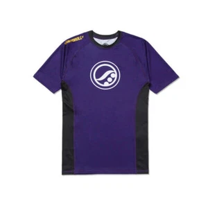 Shoyoroll Rash Guard SS Purple - MMA BJJ Gi 2024 Ranked Martial Arts Uniform - Picture 1 of 5