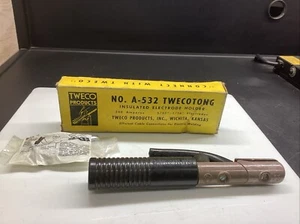 Vintage Tweco A-532 Twecotong Insulated Electrode Holder 200 Amperes - Picture 1 of 10