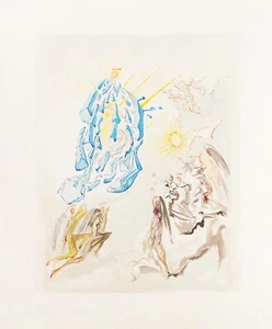 Print by Salvador Dalí Hell-"Paradise, Canto 26: Dante Regains His Sight" - Picture 1 of 10