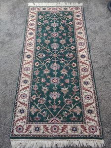 🔥AFFORDABLE - VINTAGE Oriental Runner Wool Rug 6' X 2.5' Rectangle Multi Color - Picture 1 of 5