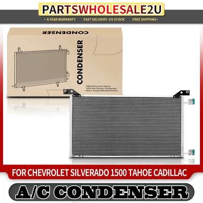 Condensador de aire acondicionado aire acondicionado para GMC Sierra 1500 2500 3500 Classic HD Yukon Foto 1 de 4
