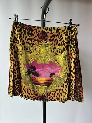 Versace X H&M Leopard Print Palm Trees Skirt  - Image 1 of 4