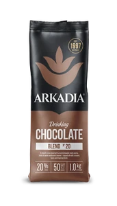 Arkadia Drinking Chocolate 20% Cocoa Bag Barista, 1kg - Picture 1 of 4