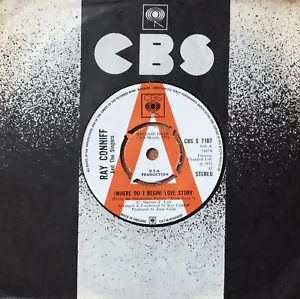 RAY CONNIFF ‘Love Story/What Have They Done To My Song’ CBS Demo 45 - Picture 1 of 2