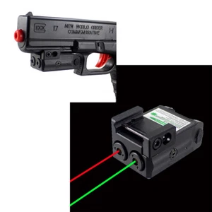 Rechargeable Green Laser and Red Laser Dual Laser Sights for Subcompact Pistols - Picture 1 of 8