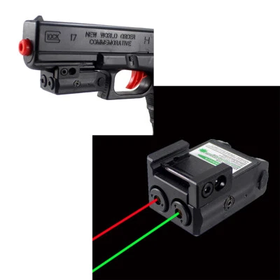 Rechargeable Green Laser and Red Laser Dual Laser Sights for Subcompact Pistols - Image 1 of 4