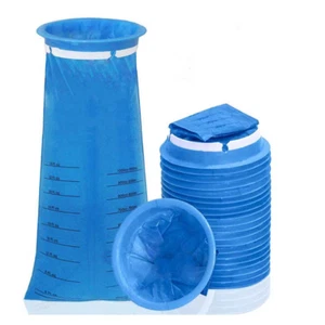 Emesis Bags - Vomit Bags Disposable 25 Pack, Blue Colour - Picture 1 of 12