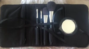 Chanel Brush Makeup Brush Set of 5 Brushes With Mirror BNIB FREE US S/H - Picture 1 of 8