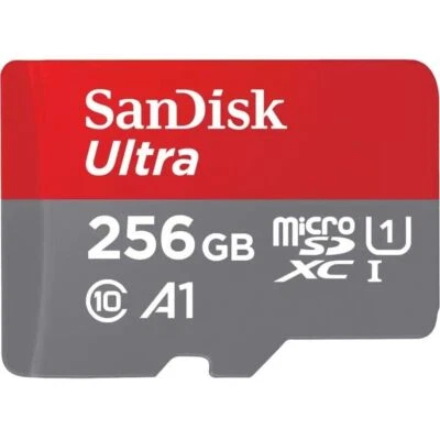 SanDisk SDSQUAC-256G-AN6MA Ultra 256GB microSDXC SD UHS-I U1 Class 10 150mb/s - Image 1 of 2