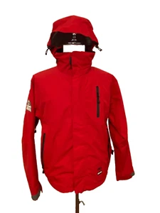 Men's MARKER Gore-Tex RED Ski Snow Jacket Coat Sz Small Chevrolet Freestyle EUC - Picture 1 of 16