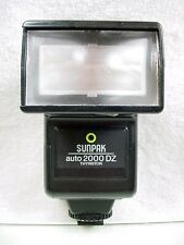 Sunpak Auto 2000 Multi-dedicated Flash | For Oly, Nikon, Min, CA | Tested | $20