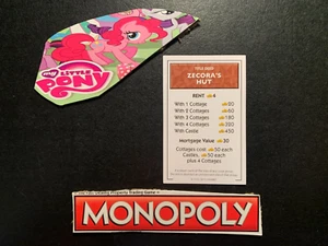 Monopoly My Little Pony ZECORA'S HUT Title Deed Card 2013 - Picture 1 of 3
