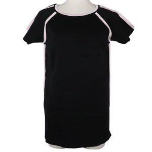 CHANEL P21361V01278 Summer knit Sports line Short sleeve shirt Black / pin... - Picture 1 of 8