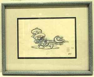 Vintage The Three Caballeros Animation Rough Drawing by Hal Ambro - Picture 1 of 8
