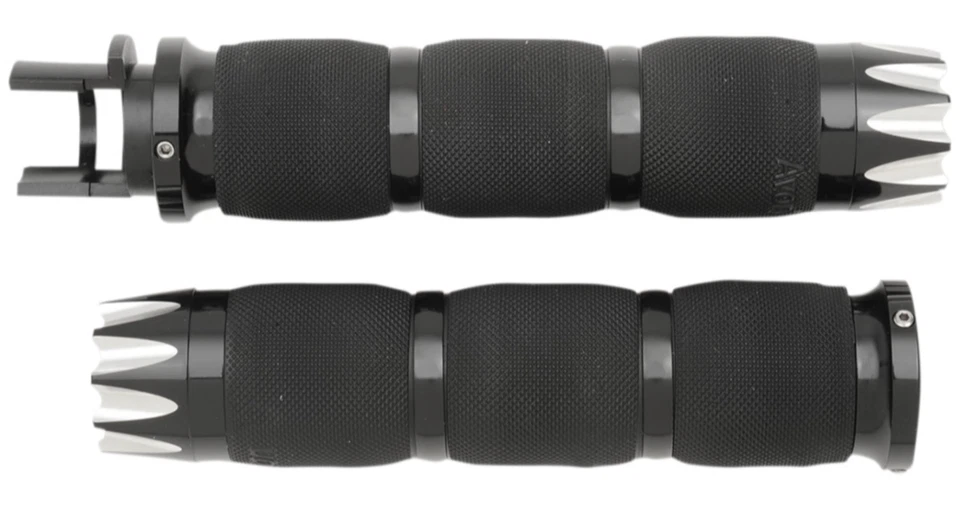 Empuñaduras negras con cojín de aire Avon Excalibur para Indian (MT-IN-AIR-90A-E) Foto 1 de 1