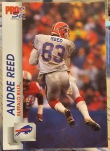 1992 Pro Set Andre Reed #444 Buffalo Bills - Picture 1 of 2