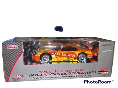 1:20 Die-Cast Toyota Supra Super GT500 Radio Control by MjXR/C Technic New NIB - Image 1 of 4