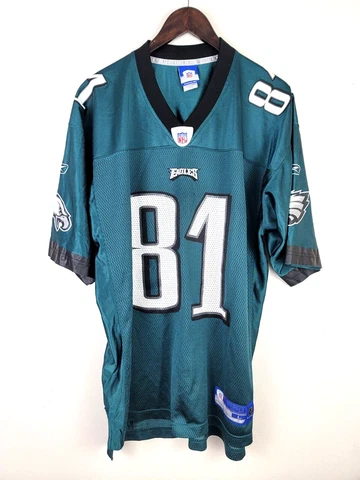 NFL Reebok Terrell OWENS #81 Philadelphia EAGLES Green Size L Jersey NWOT Cover