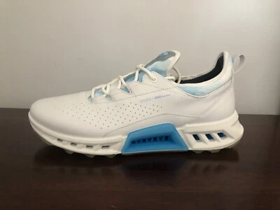 Zapatos de golf ECCO Biom C4 para hombre talla 13-13,5 (EU 47) Gore-Tex GTX blanco azul Foto 1 de 4