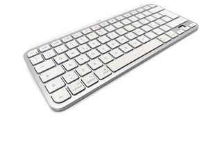 Logitech MX Keys Mini für Mac Kabellose Tastatur (Hellgrau), Italienisch - Bild 1 von 3