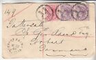Victoria: Registered Cover, Port Fairy Via Melbourne To Hobart, 22-24 March 1901