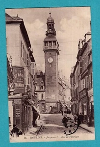 moulins : Tour jacquemart , Rue de l'Horloge / CPA  Carte-Postale  / - Imagen 1 de 2