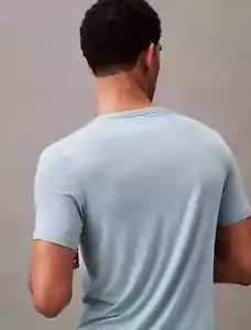 $$$Calvin Klein T-Shirt UOMO (PICCOLA) ULTRA MORBIDA MODERNA NM2232-442 - Foto 1 di 4