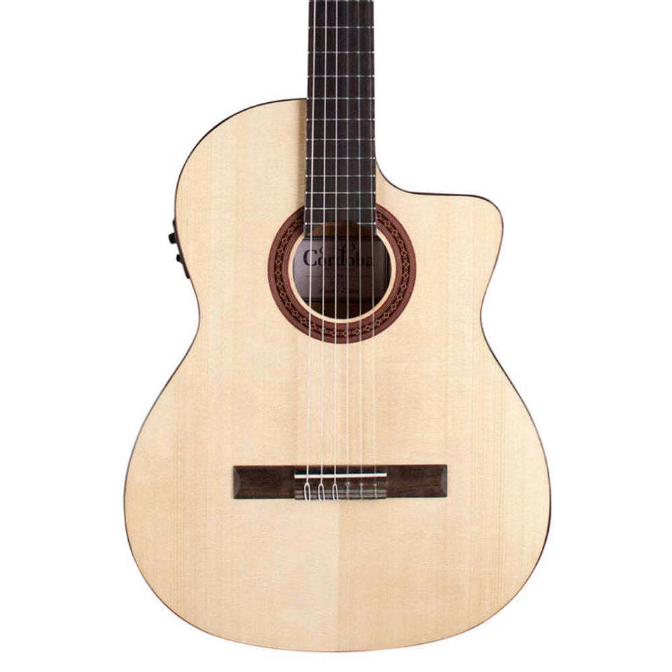 Cordoba C5CET Limited Edition Thinline Acoustic Electric Nylon String Guitar - Image 1 of 1