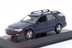 SAAB 9-5 BREAK - 1999 - DARK BLUE METALLIC 940170810 MAXICHAMPS 1:43 New - Picture 1 of 1