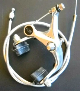 **NOS SHIMANO EXAGE SPORT BR-A450 ALLOY REAR BRAKE 49mm-39mm REACH & CABLE** - Bild 1 von 4