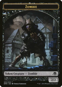 4x Zombie Token (003/010) - NM/LP - Eldritch Moon - SPARROW MAGIC - Picture 1 of 1
